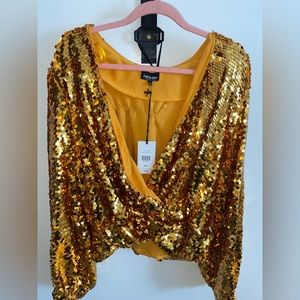 Sequin top